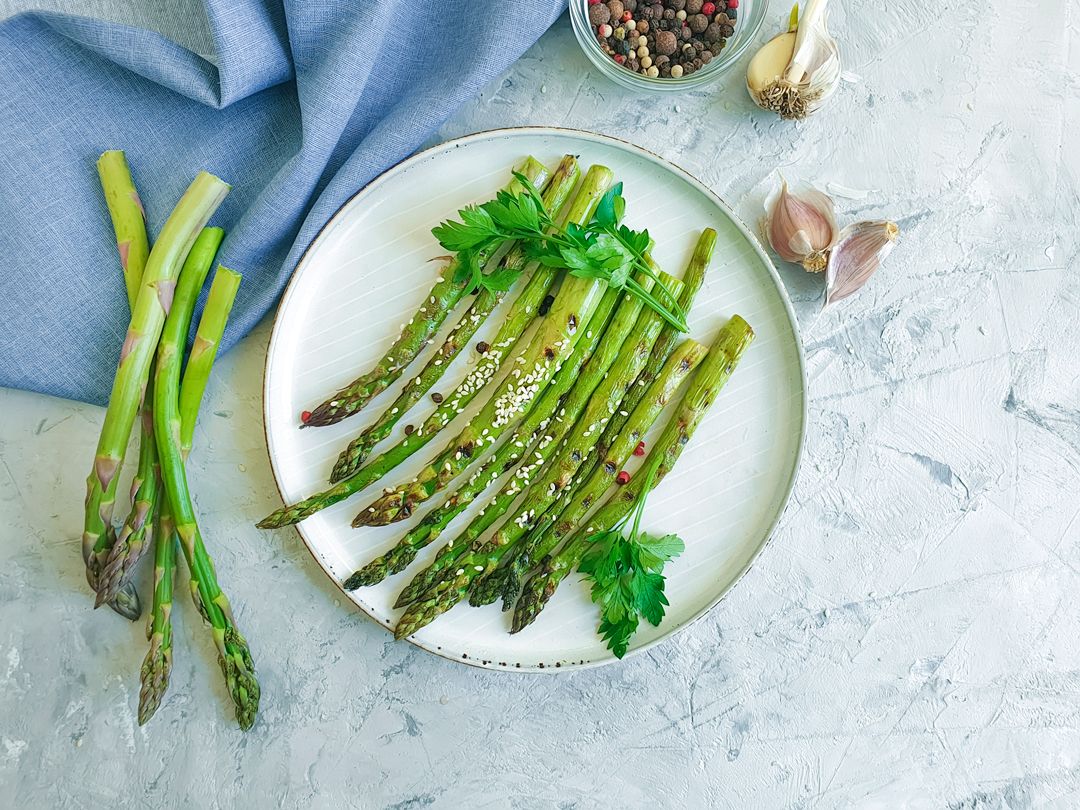 Roasted Sesame Asparagus